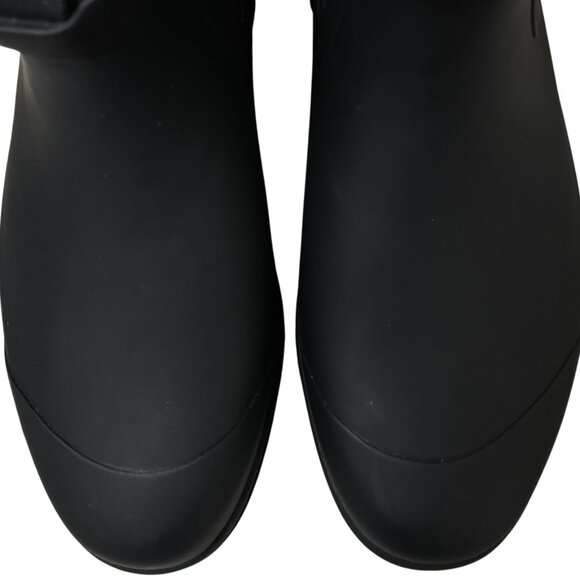 Everlane The Rain Boot Womens 6 Black Rubber Chelsea Boots - Picture 11 of 15